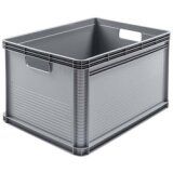 Caisse de rangement 'robert', 45 litres, nordic-grey