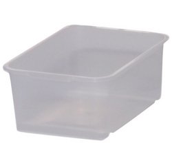 Bac de rangement 'wilma', naturel transparent