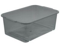 Bac de rangement 'wilma', naturel transparent