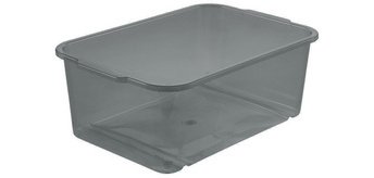 Bac de rangement 'wilma', naturel transparent