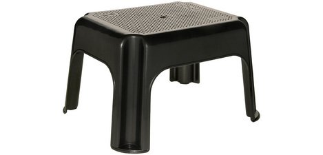 Tritt 'Tim', Tragfähigkeit: 150 kg, silber