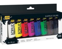 Peinture acrylique SOLO Goya Acrylic, 20 ml, set de 8