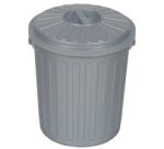 Poubelle Mini-Tonne 'mats' avec couvercle, 7 litres