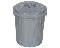 Poubelle Mini-Tonne 'mats' avec couvercle, 7 litres