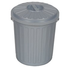 Poubelle Mini-Tonne 'mats' avec couvercle, 7 litres