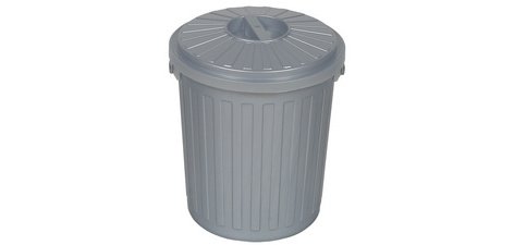 Poubelle Mini-Tonne 'mats' avec couvercle, 7 litres