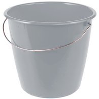 Poetsemmer 'Erik' rond 5 liter nordic-grey