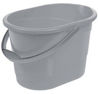 Seau de ménage 'thies', ovale, 13 litres, nordic-