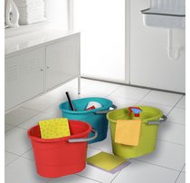 Seau de ménage 'thies', ovale, 13 litres, nordic-