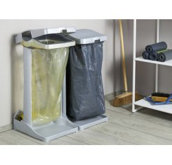 Support pour sac 'ole', argent/anthracite