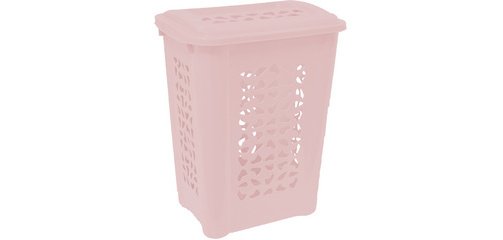 Panier à linge 'per' avec couvercle, 60 L, nordic-