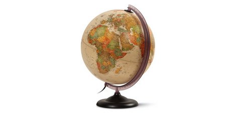 Globe lumineux FIRST, 300 mm, texte francais