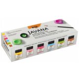 Peinture pour textiles JAVANA, kit couleur tendance