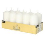 Bougies cylindriques, diamètre: 40 mm