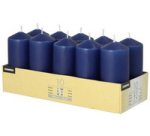 Bougies cylindriques, diamètre: 40 mm