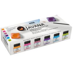 Peinture pour soie JAVANA, kit couleur tendance