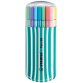 Stift Pen 68 Zebrui turkoois - doos met 20 stuks