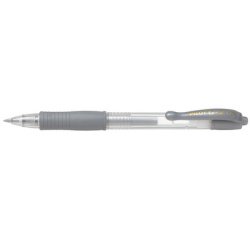 Stylo bille à encre gel G2 07 Metallic, argent