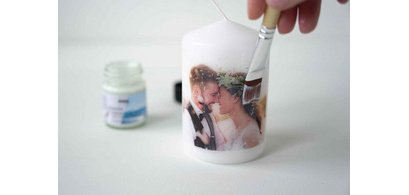 Photo transfert POTCH vernis de recouvrement, brillant