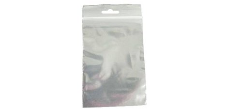 Sachet avec fermeture à pression, 80 x 120 mm