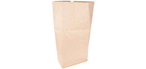 Sac à déchets biodégradable, brun, 120 litres