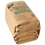 Sacs compostables, marron, 10 litres