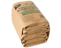 Sacs compostables, 10 litres, marron