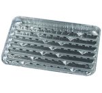 Plateau pour grillades en aluminium, rectangulaire