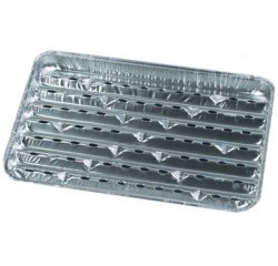 Gb_plateau pour grillades en aluminium, rectangulaire