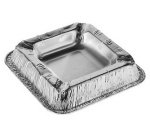 Cendrier en aluminium, carré, par 50