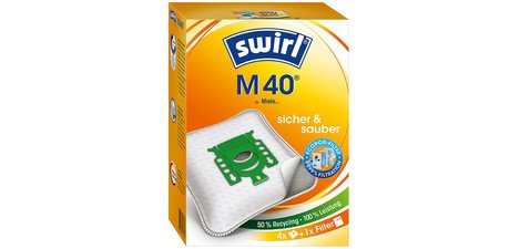M 40 vacuum cleaner bag, with MicroporPlus filter