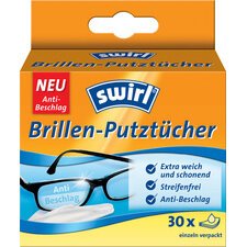 De_lingettes nettoyantes pour lunettes, emballage de 30