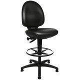 Chaise de bureau pivotante 'TEC 50 Counter', noir