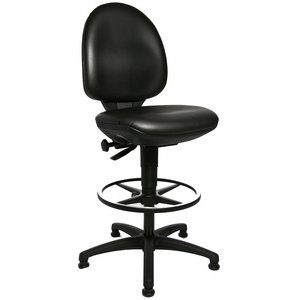 Chaise de bureau pivotante 'TEC 50 Counter', noir
