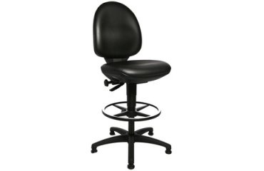 Chaise de bureau pivotante 'TEC 50 Counter', noir