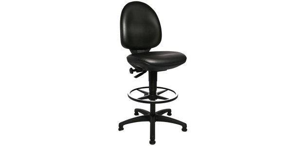 Chaise de bureau pivotante 'TEC 50 Counter', noir