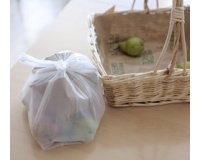 Sac en plastique, en bloc, en HDPE, blanc