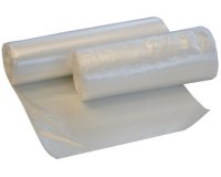 Zak voor afval, 60 liter, transparant