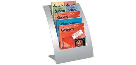 Présentoir à prospectus de table Varia, A4 portrait