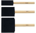 Pinceau en mousse, largeur: 50 mm