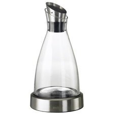 Carafe fraîcheur FLOW, 1 litre, verre/acier inoxydable