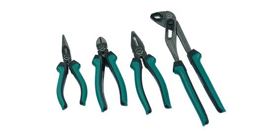 BRÜDER MANNESMANN Kit de pinces, 4 pièces