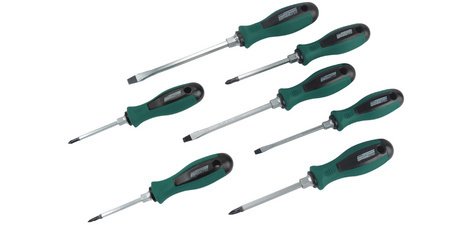 BRÜDER MANNESMANN Screwdriver Set, 7 pieces