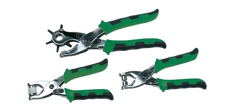 BRÜDER MANNESMANN Kit de pince à oeillet et perçage rotatif