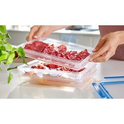 Boîte à charcuterie CLIP & CLOSE, 1,65 L, transparent