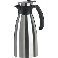 Pichet isotherme SOFT GRIP, 1,5 litre, acier inox/noir