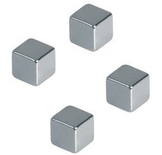 Aimant au néodyme, dimensions: 10 x 10 x 10 mm