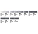 Marqueur classic, set de 12 'NG', tons de gris neutres