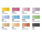 Marqueur classic, kit de 12 couleurs pastel