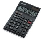 SHARP Calculatrice table EL-124 TWH, fonctionnement solaire/